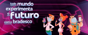 Bradesco une Jetsons e Flintstones em nova campanha
