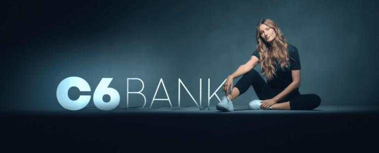 C6 Bank conquista 10 milhões de clientes em ação com Gisele Bündchen
