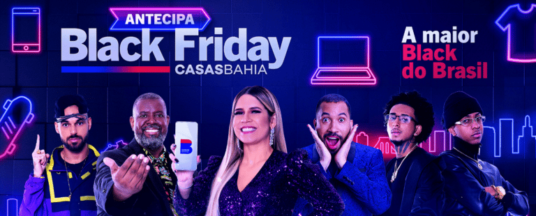 Casas Bahia lança campanha de Black Friday com hit #AMaisDisputada