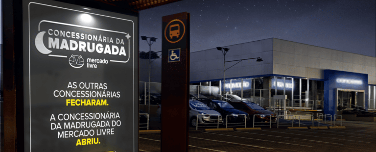 Mercado Livre lança Concessionária da Madrugada