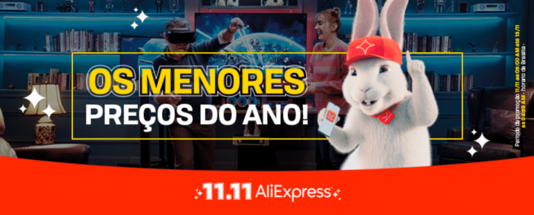 Aliexpress lança campanha 11.11