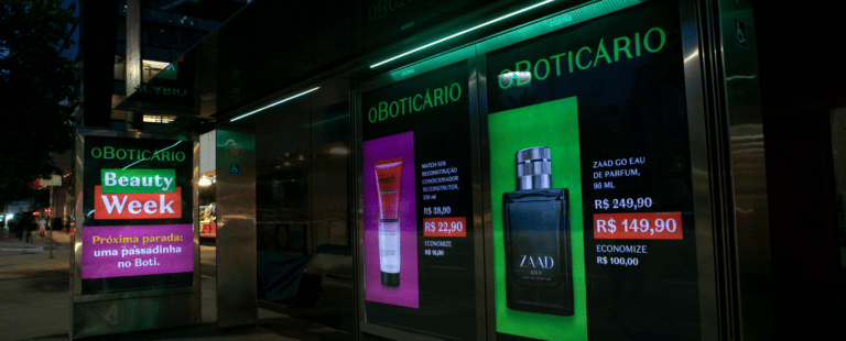 O Boticário lança campanha de OOH sonora para divulgar a Beauty Week Boticário