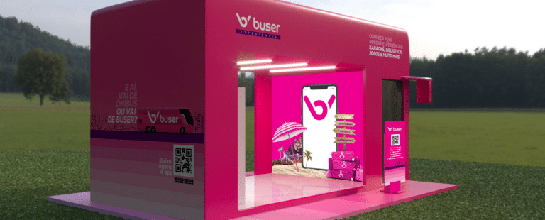 Buser realiza ação interativa no Parque Ibirapuera