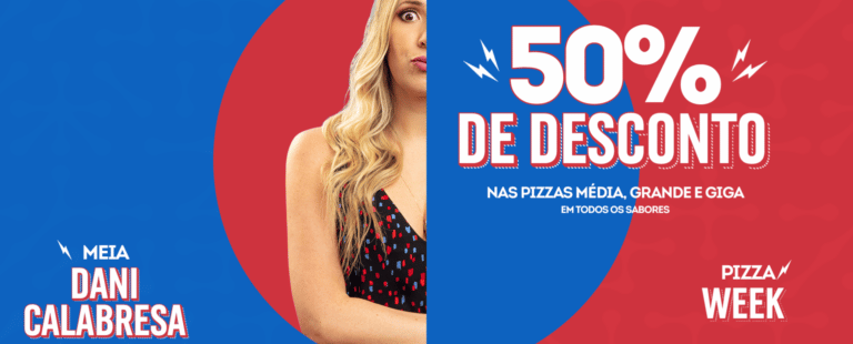 Black Friday na Domino’s Pizza com Dani Calabresa e descontos de 50%
