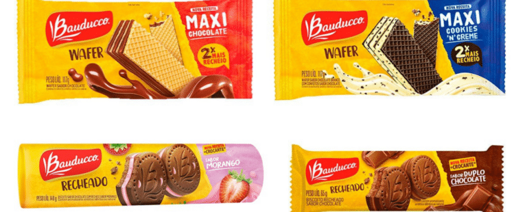 Bauducco tem nova identidade visual em suas embalagens de biscoitos