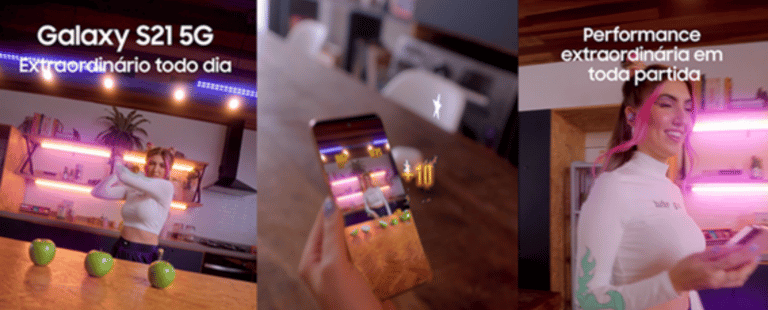 Creators do TikTok desenvolvem novos conteúdos para campanhas do Samsung Galaxy S e Galaxy Z