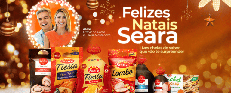 Seara realiza primeira live commerce em parceria com a Pode Live Shop