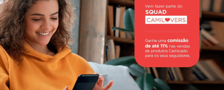 Camicado lança Camilovers – programa para influenciadores digitais