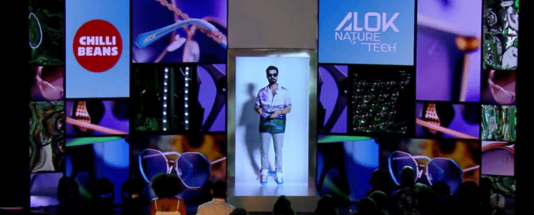Alok apresenta coleção exclusiva com a Chilli Beans em holograma BBB 22