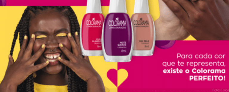 Colorama reposiciona marca com novo slogan ‘Solta suas cores’