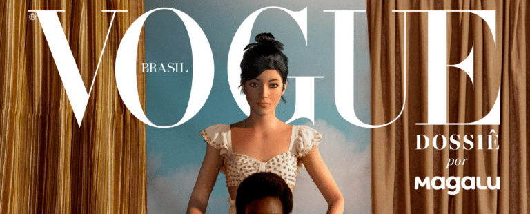 Lu, do Magalu, é primeira influenciadora virtual brasileira em uma capa de revista