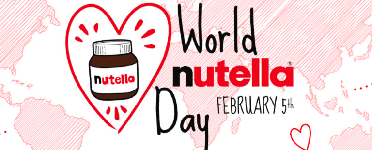 Dia Mundial da Nutella® tem campanha especial