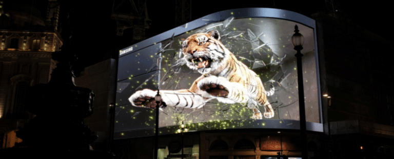 Samsung promove o Galaxy Unpacked 2022 por meio de outdoors ao redor do mundo