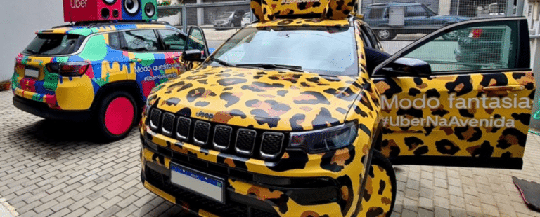 No RJ e Salvador, Uber fantasia carros para compensar falta do carnaval
