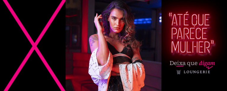 Loungerie aparece mais provocativa com novo posicionamento em campanha institucional