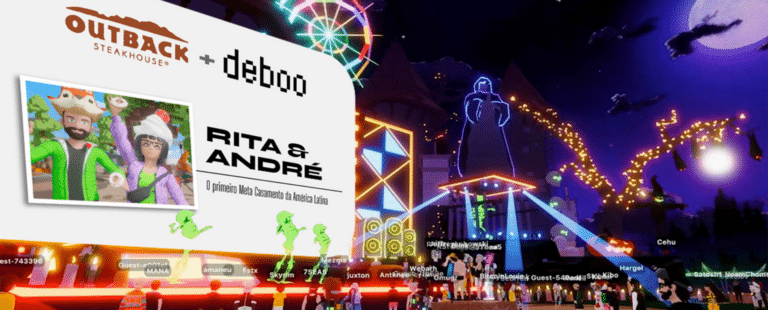Outback e Deboo realizam o primeiro casamento brasileiro no metaverso