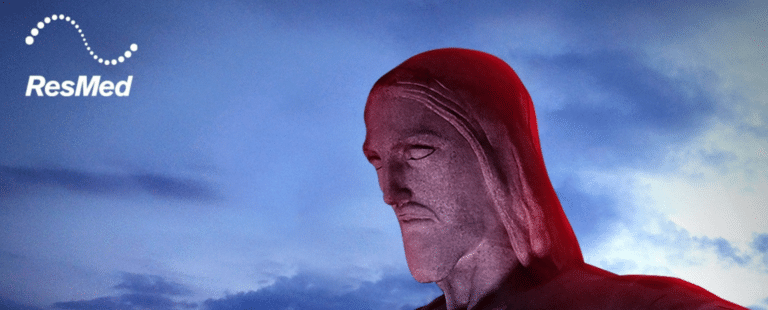 ResMed ilumina Cristo Redentor em nome da qualidade do sono