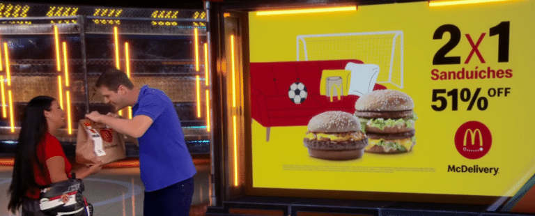 McDonald’s faz ação inédita no intervalo do Futebol 2022 da Record TV