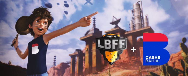 Casas Bahia é a nova patrocinadora da Liga Brasileira de Free Fire