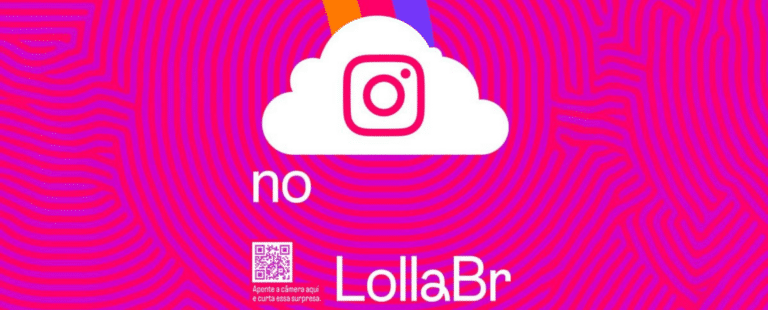 Otima e Almap desenvolvem call to action para a campanha do Instagram no Lollapalooza 2022