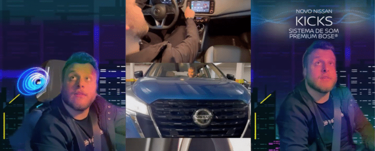 Nissan cria filtro de realidade aumentada para Novo Kicks no Instagram