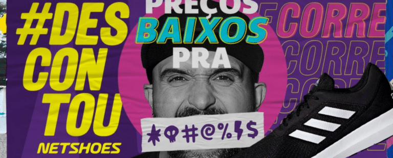 Comediante Thiago Ventura faz campanha “preços baixos pra cara***” da Netshoes