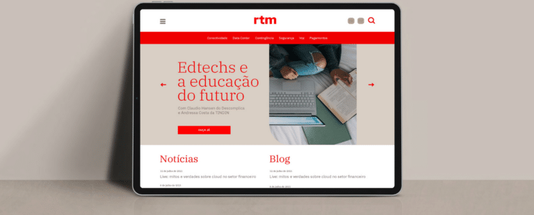 RTM assume novo posicionamento e identidade visual criados pela Why