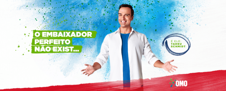 OMO anuncia Tadeu Schmidt como novo embaixador da marca