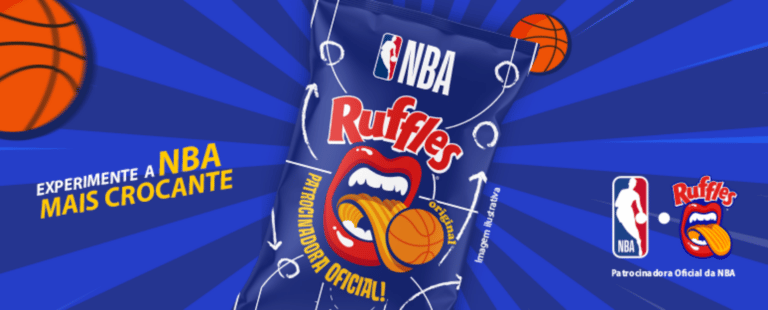 RUFFLES® estreia na NBA e traz campanha para aproximar brasileiro da liga