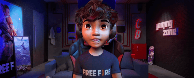 CB, brand persona da Casas Bahia, abre um evento gamer no Brasil
