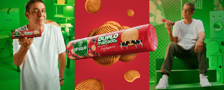 Zeca Pagodinho e Piraquê apresentam lançamento Duplo Maltado