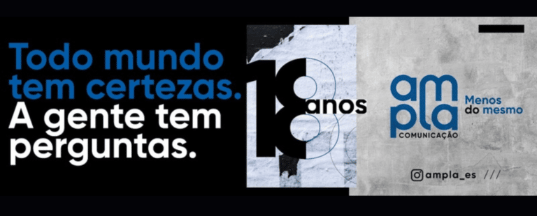 Ampla Espírito Santo celebra seus 18 anos com campanha