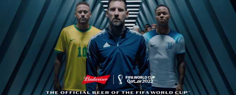 Budweiser lança campanha global estrelada por Neymar Jr, Messi e Sterling