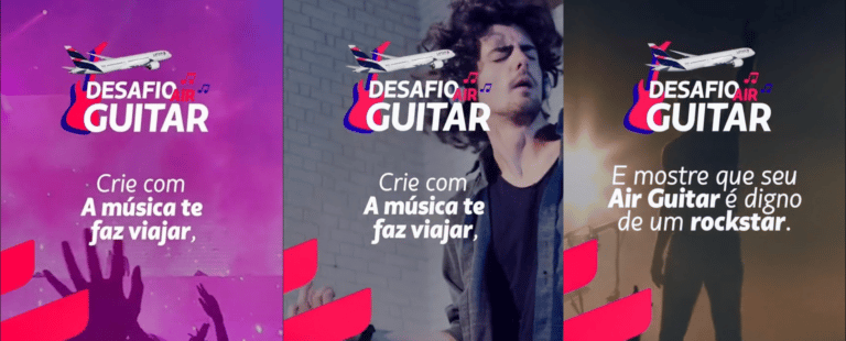 LATAM lança primeiro desafio de Air Guitar no TikTok