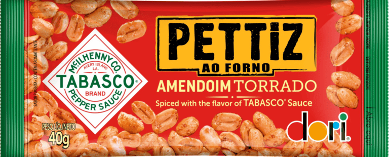 TABASCO® se une à Pettiz para lançamento de amendoim apimentado