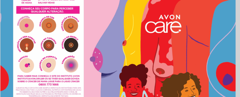 Avon Care lança Loção Corporal Melaleuca decorada para Outubro Rosa