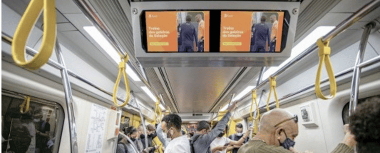 JCDecaux e Kwai fecham parceria para produção de conteúdo para Linha 4-Amarela do Metrô de SP