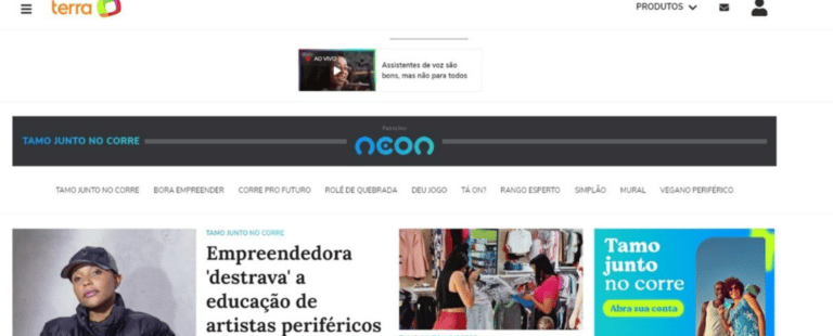 Neon e Terra fecham parceria para conteúdo sobre transformação social