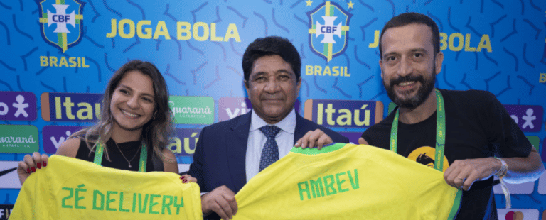 Zé Delivery é o delivery oficial de bebidas da Seleção Brasileira