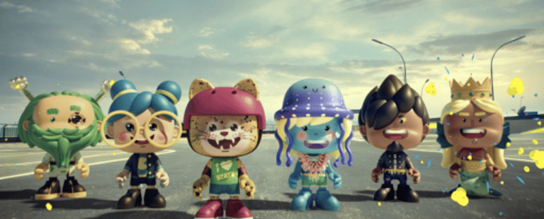 Amigos imaginários do Banco do Brasil viram Toy Arts
