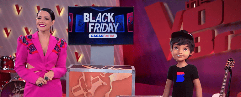 CB anuncia Black Friday das Casas Bahia no ‘The Voice Brasil’