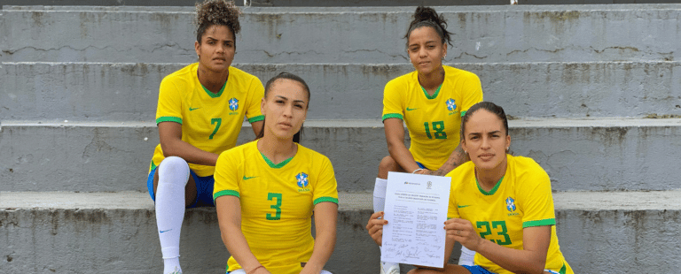 Neoenergia e Seleção Brasileira Feminina de Futebol enviam energia positiva para o Catar