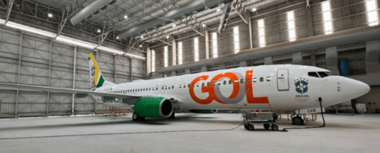 GOL cria arte especial em homenagem à Seleção Brasileira