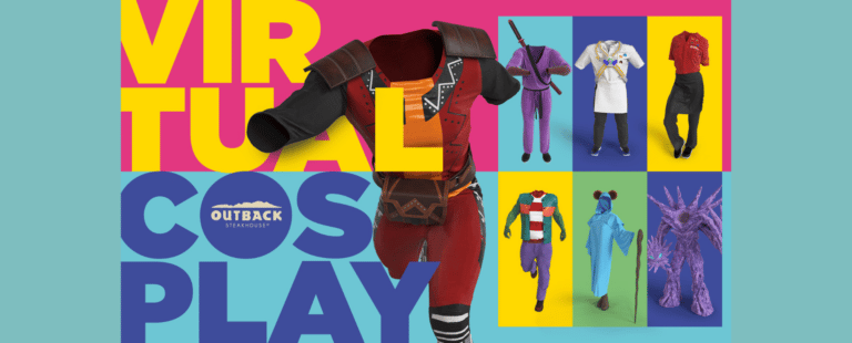 Ampfy cria ação para o Outback com roupas virtuais para cosplayers