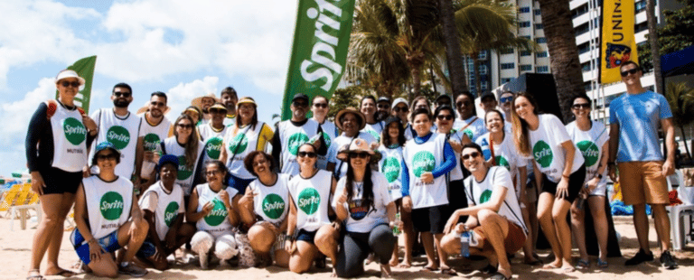 Sprite realizará mutirão de coleta em Santos (SP) e reforça seu compromisso com o meio ambiente