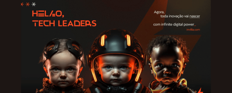 Invillia transforma inovações em super bebês criados por inteligência artificial em nova campanha