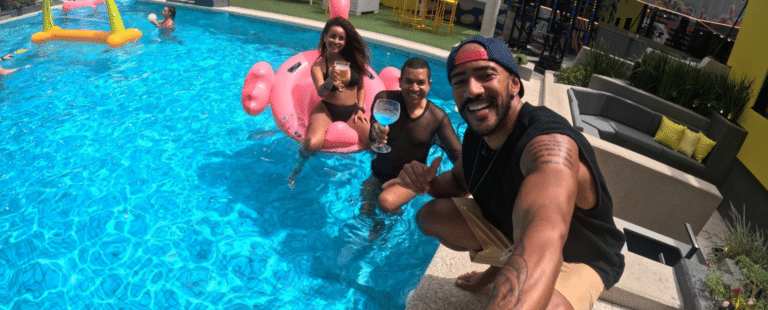 Mercado Livre realiza festa na piscina no BBB23 e no Piscinão de Ramos no RJ
