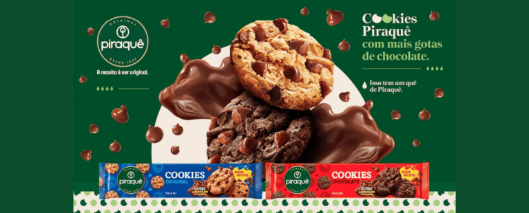 Piraquê anuncia nova receita de cookies em sua primeira campanha do ano