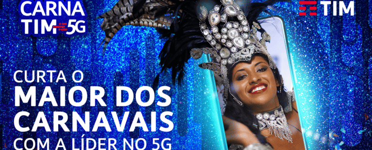 TIM leva tecnologia para Rio de Janeiro, Recife e Salvador com ações nas mídias sociais e investimento em rede neste Carnaval
