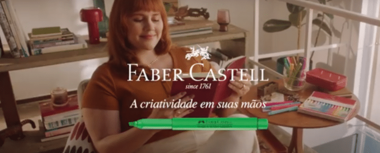 Faber-Castell mostra que a criatividade pode estar no dia a dia em nova campanha